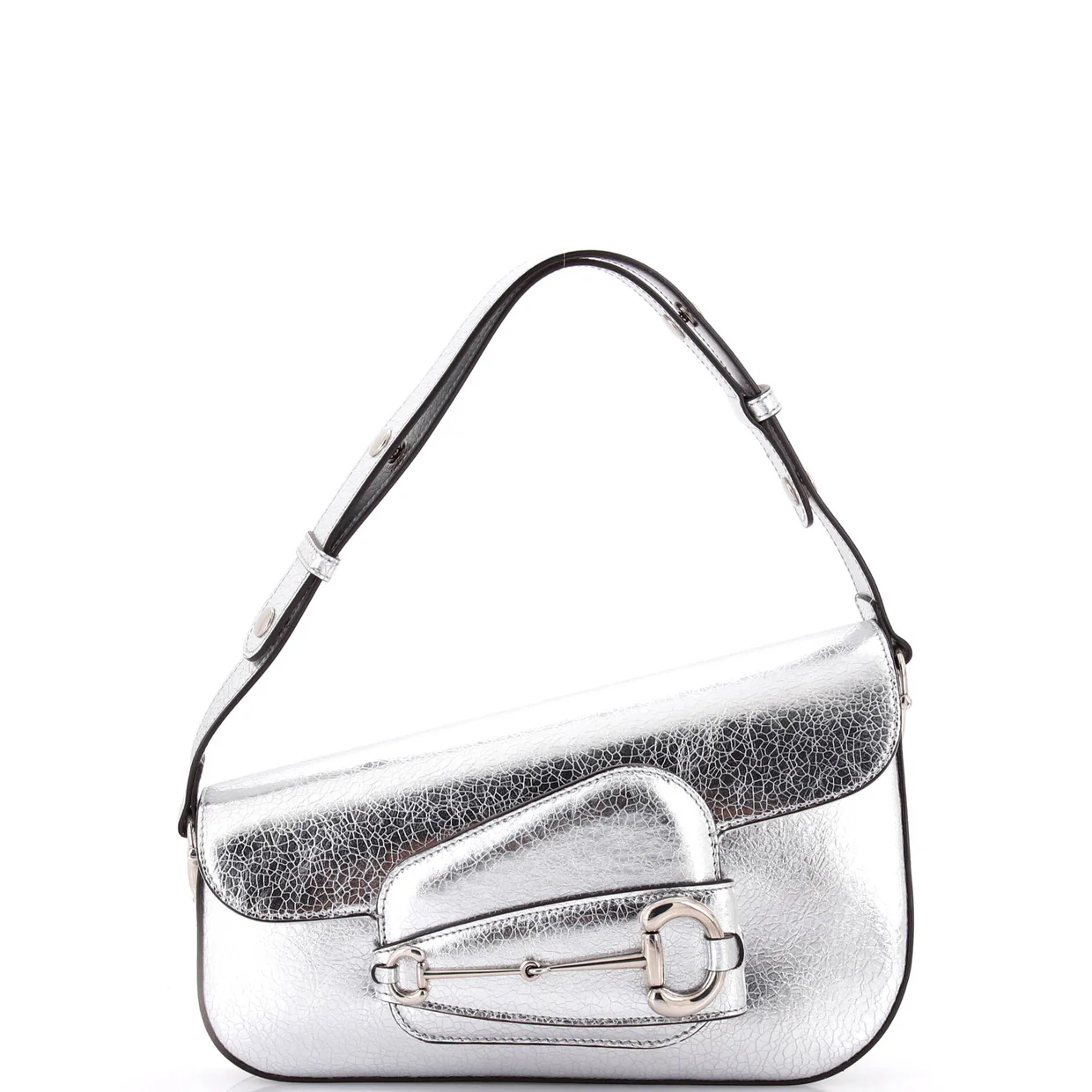 Horsebit 1955 Asymmetric Shoulder Bag Leather Small - Deep Luxury