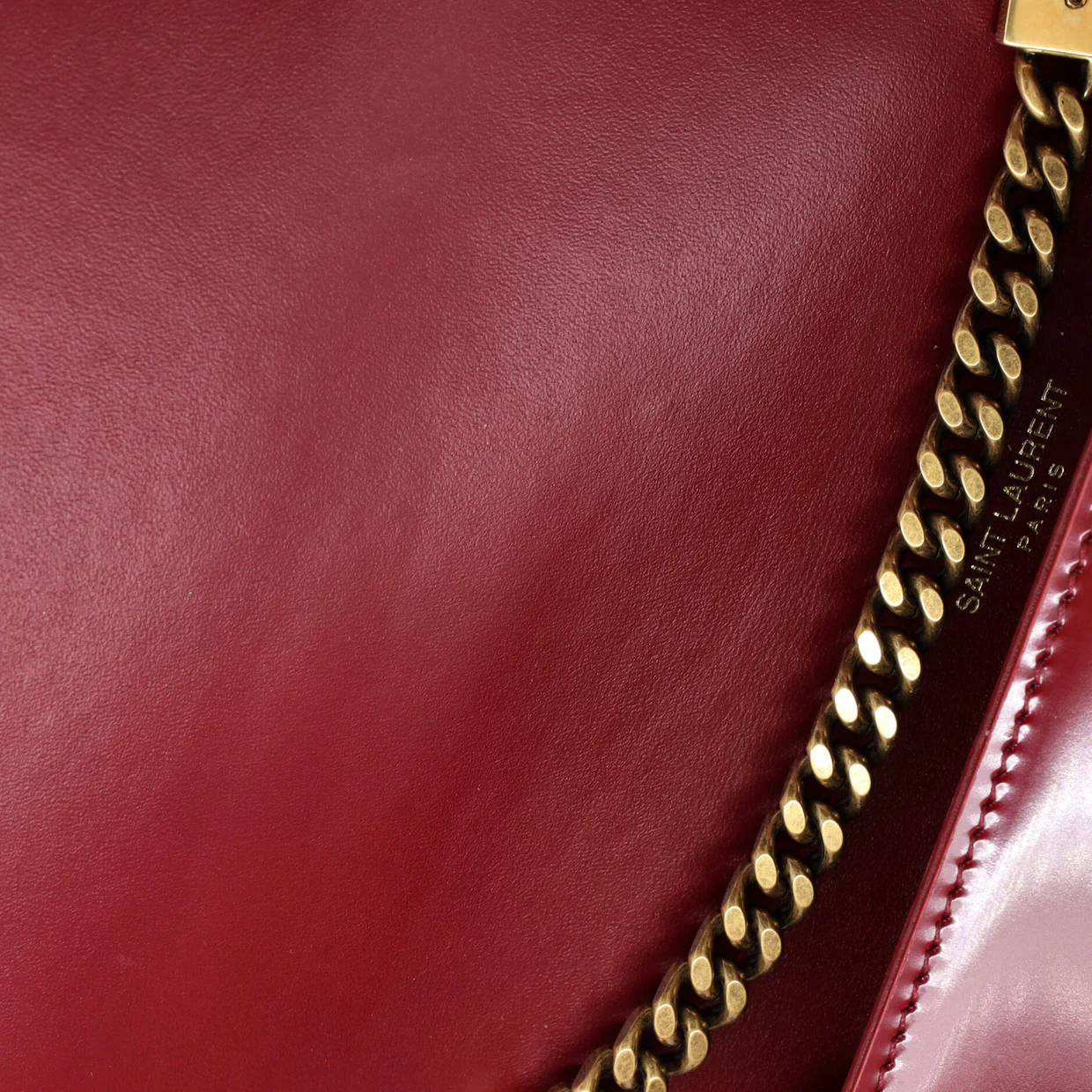 Classic Monogram Crossbody Bag Leather and Patent Small - Deep Luxury