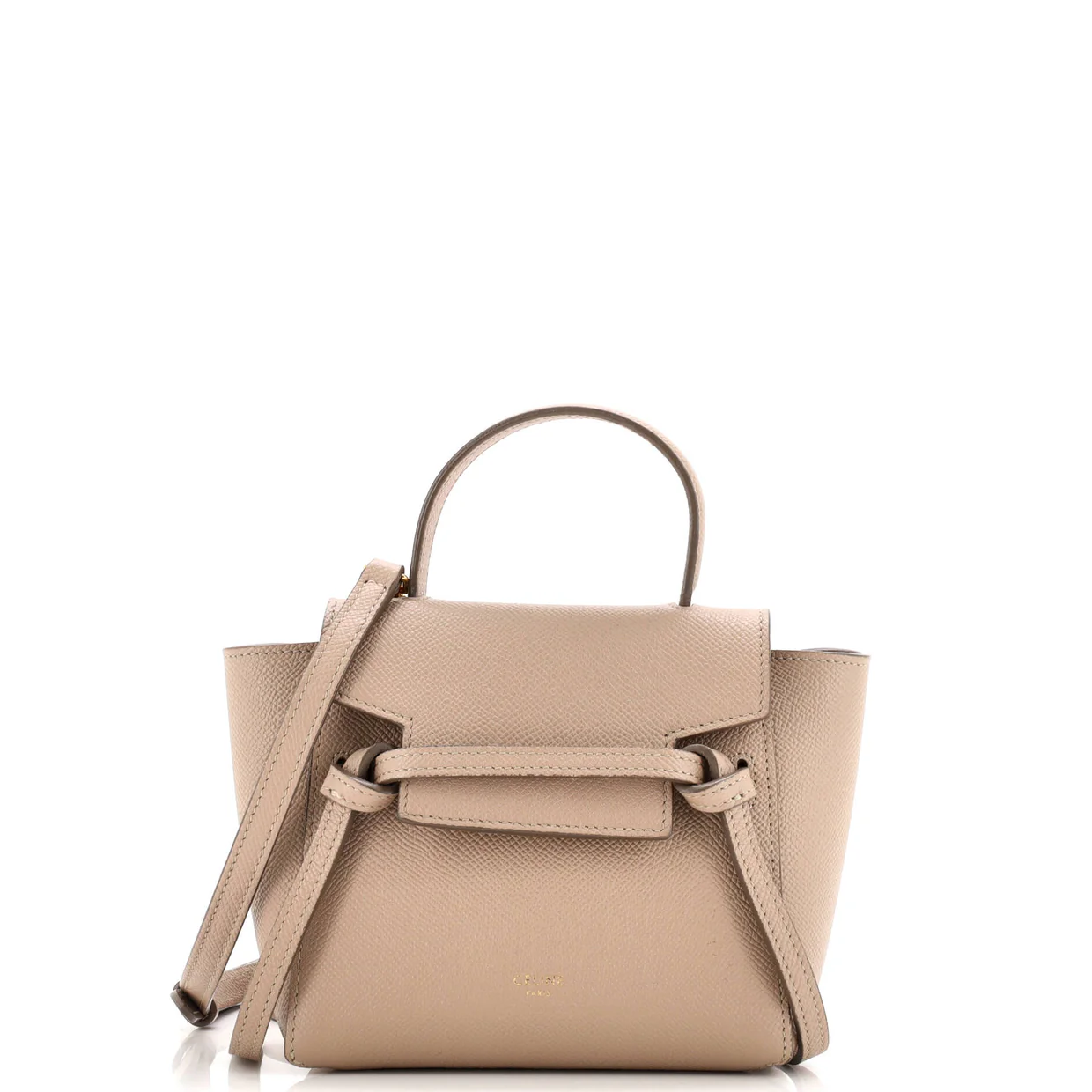 Belt Bag Textured Leather Pico - Deep Luxury