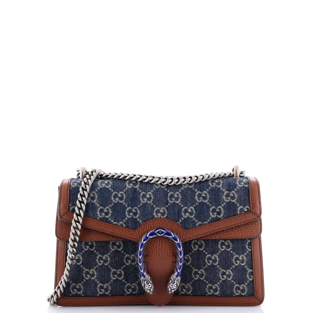 Dionysus Bag GG Denim Small - Deep Luxury