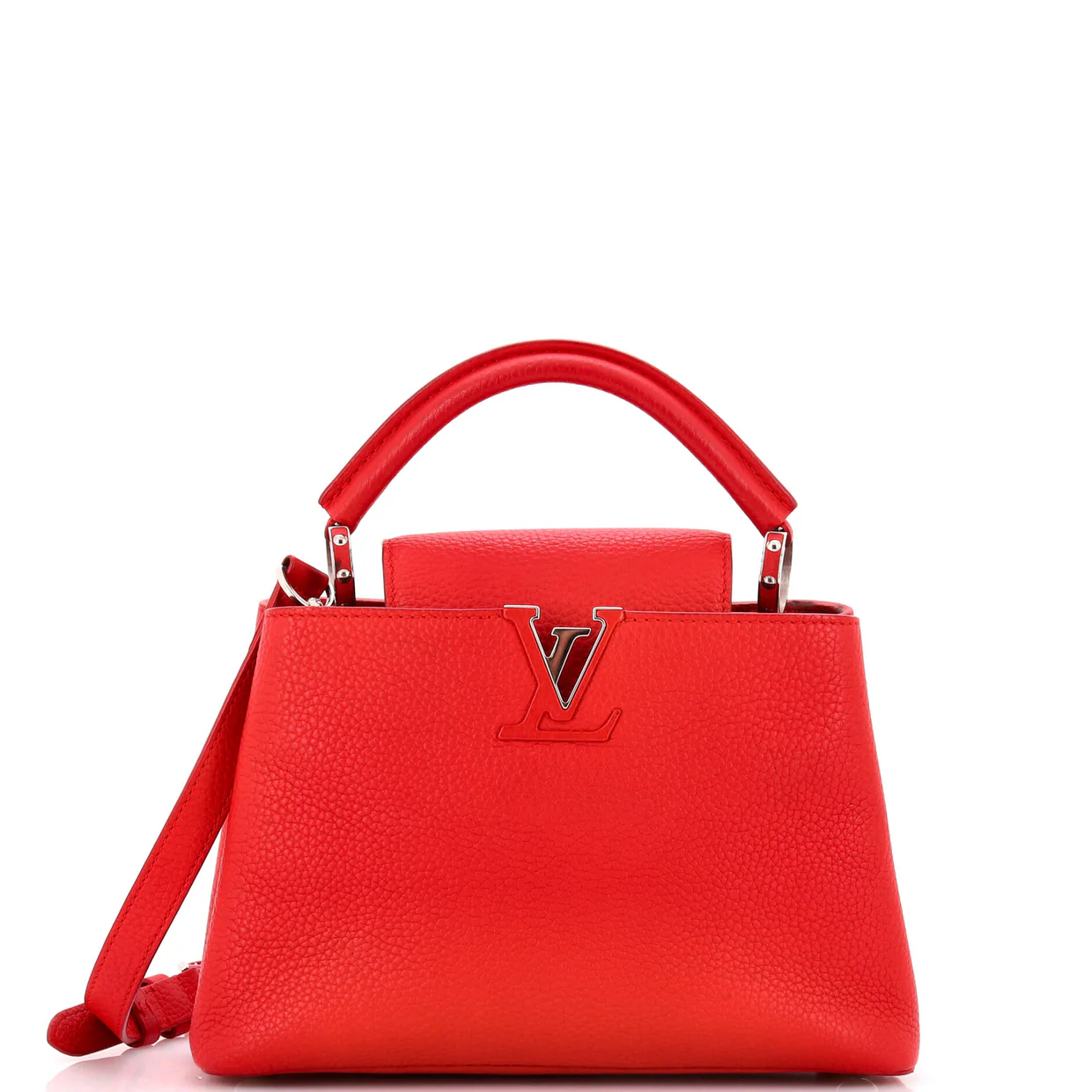 Capucines Bag Leather BB - Deep Luxury