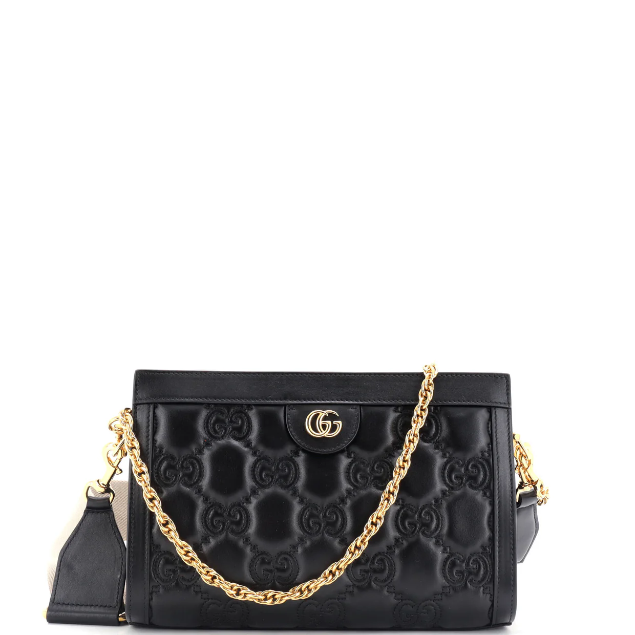 GG Shoulder Bag GG Matelasse Leather Small - Deep Luxury