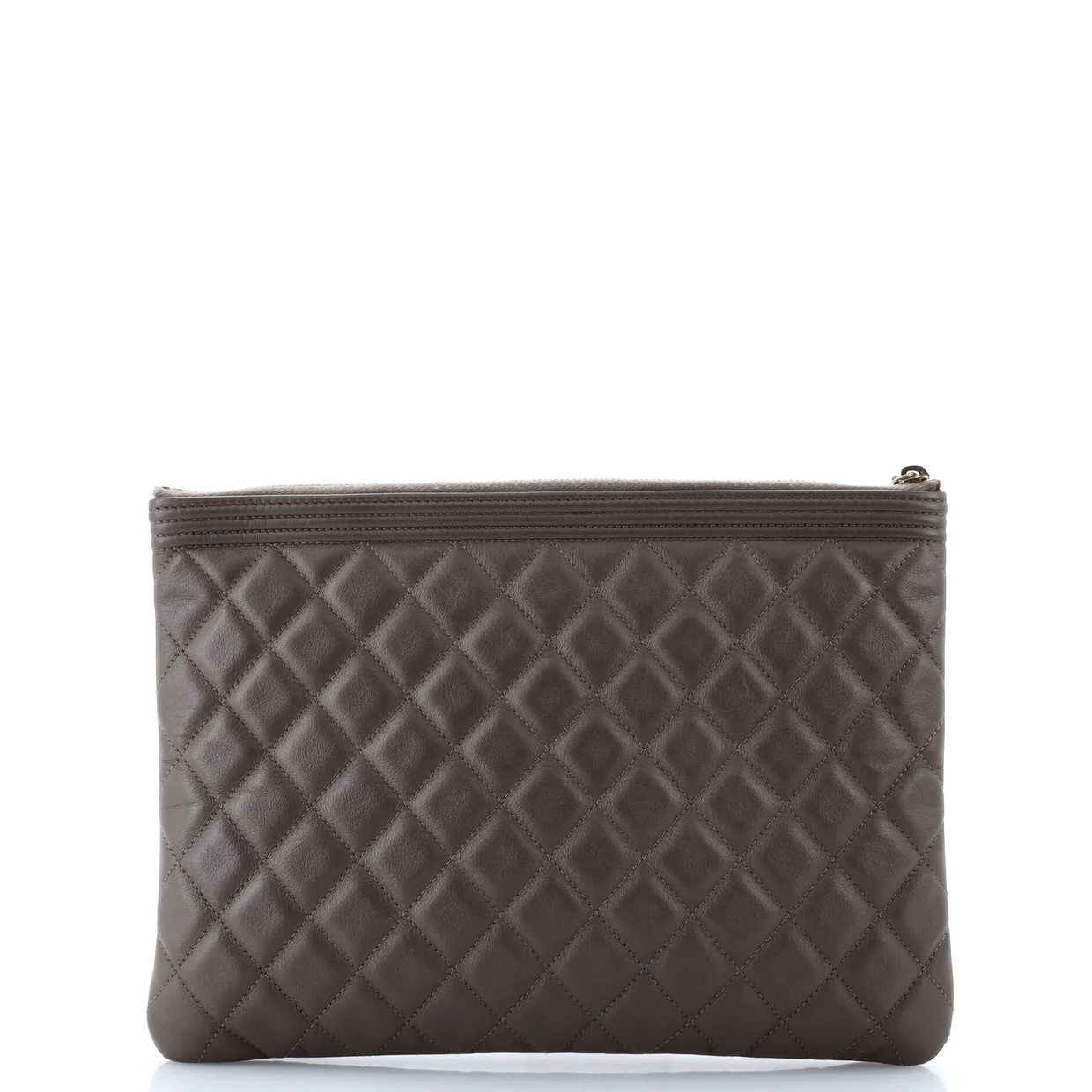 Boy O Case Clutch Quilted Lambskin Medium - Deep Luxury