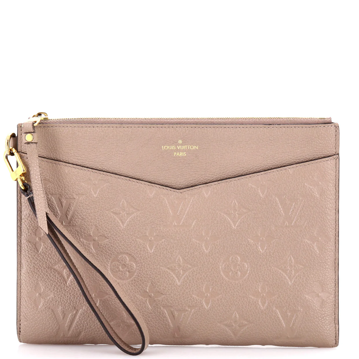 Pochette Melanie Monogram Empreinte Leather MM - Deep Luxury