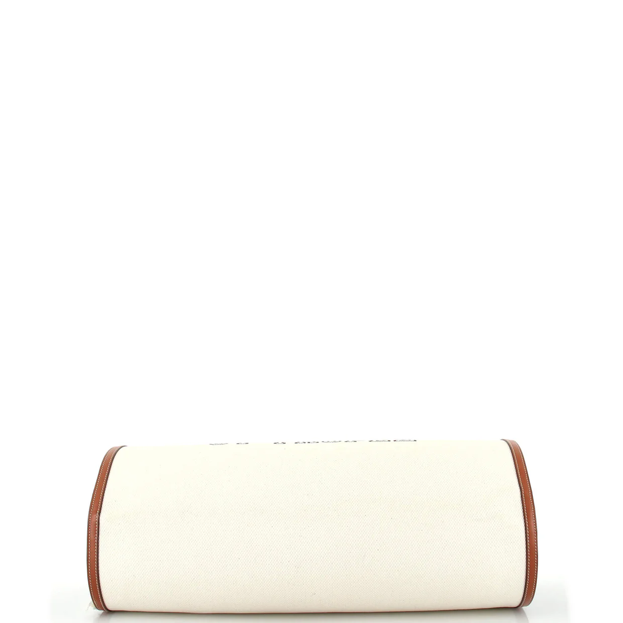 St. Tropez Towel Carrier Tote Bag Canvas with Leather - Deep Luxury