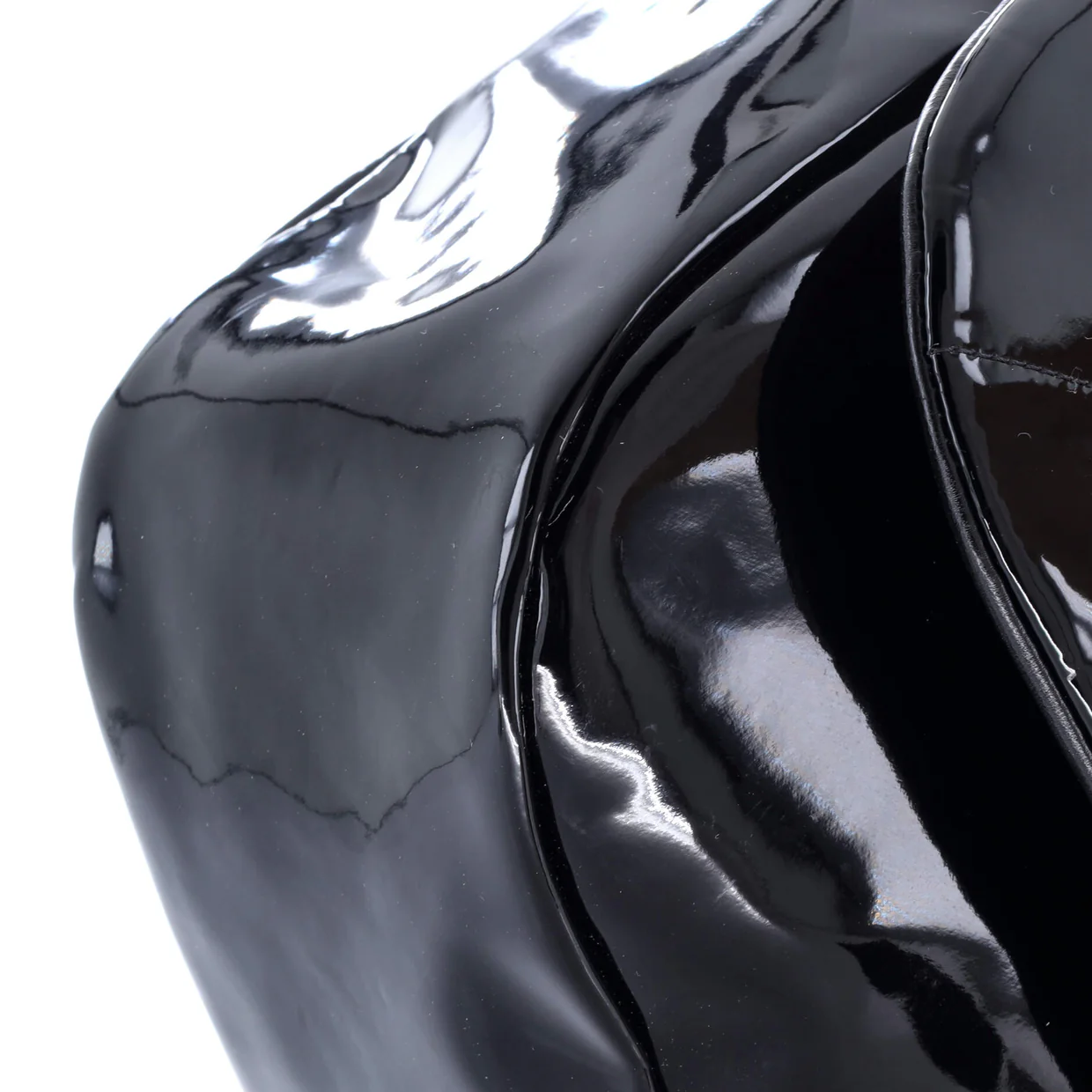 Jamie 4.3 Shoulder Bag Quilted Patent Large - Deep Luxury