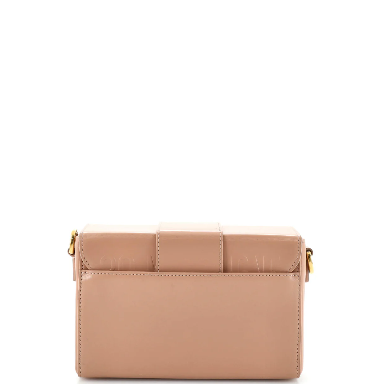 30 Montaigne Box Bag Leather - Deep Luxury
