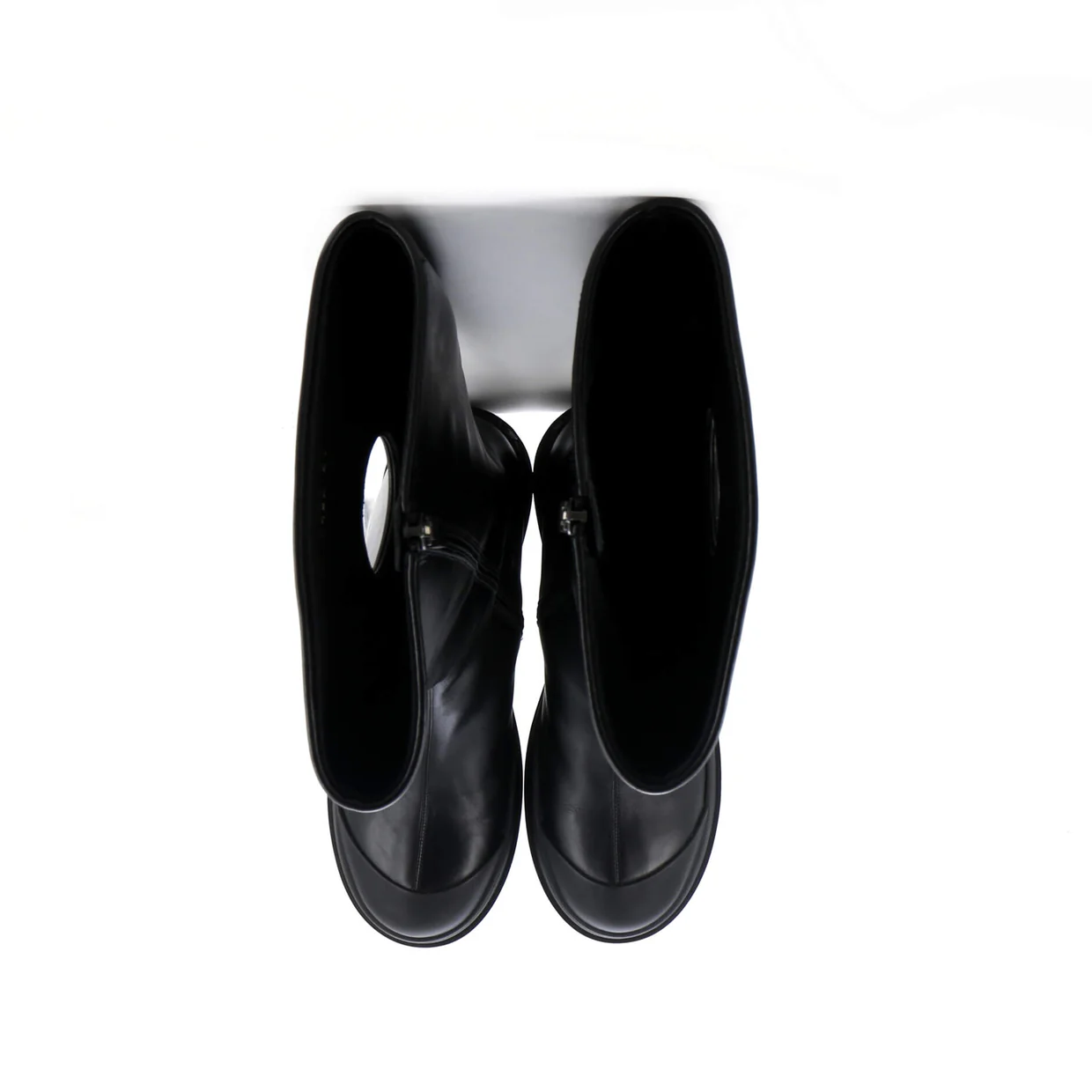 Women's Symbol Knee High Boots Leather - Deep Luxury