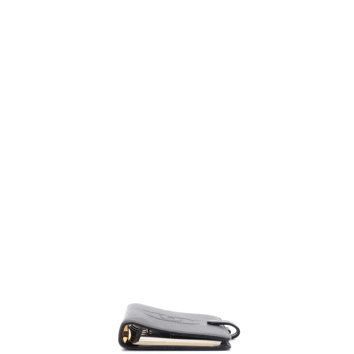 Timeless CC Ring Agenda Cover Caviar Small - Deep Luxury