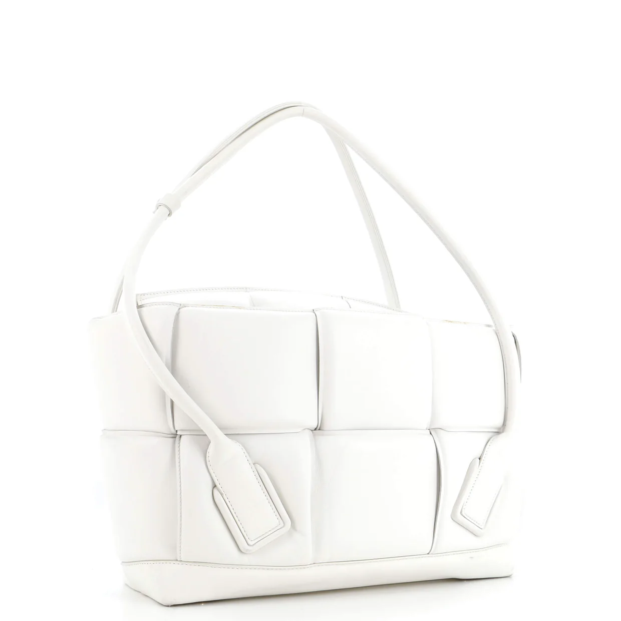 Arco Bag Padded Maxi Intrecciato Leather Large - Deep Luxury