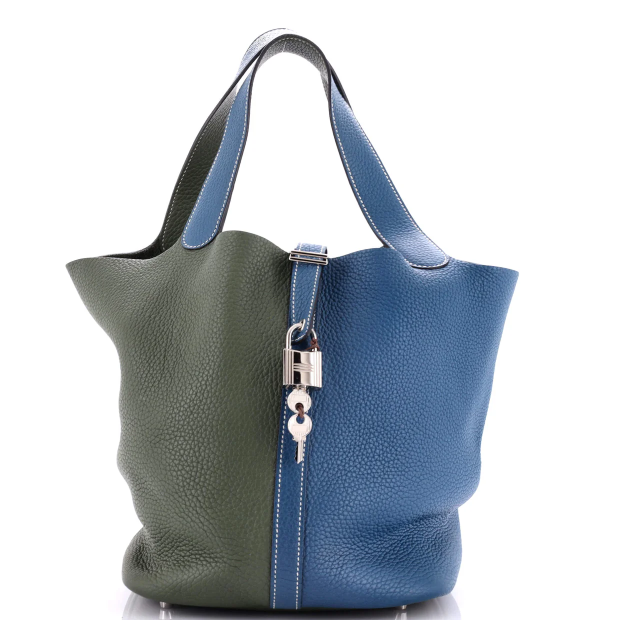 Casaque Picotin Lock Bag Clemence GM - Deep Luxury