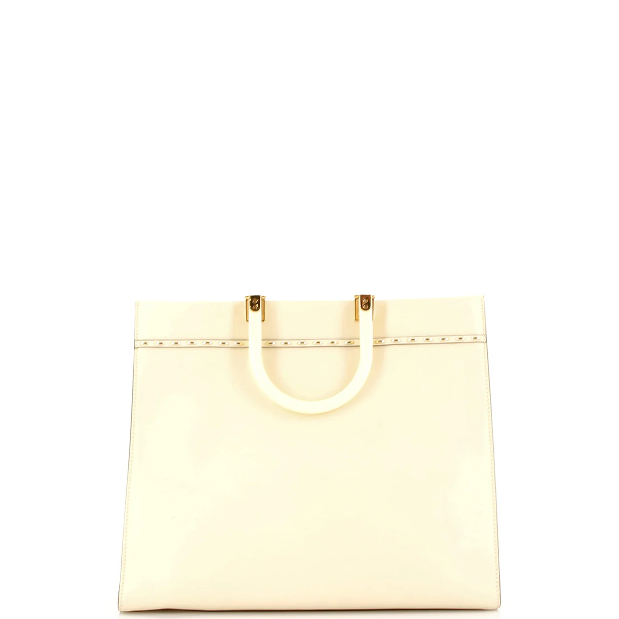 Sunshine Shopper Tote Studded Leather Medium - Deep Luxury