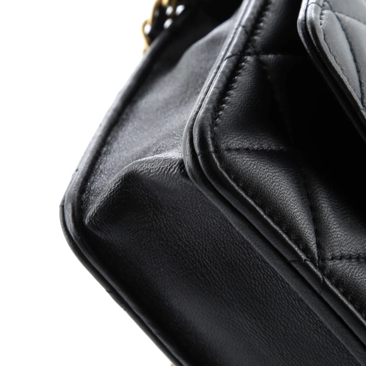 Coco Love CC Heart Wallet on Chain Quilted Lambskin - Deep Luxury