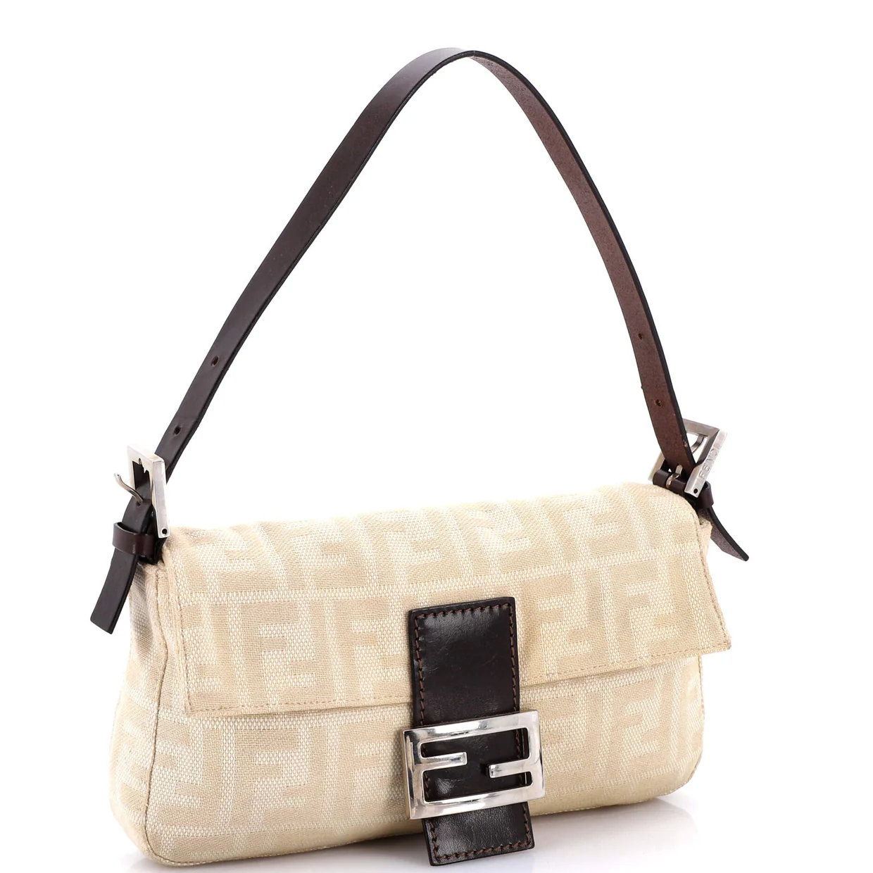 Baguette Bag Zucca Canvas - Deep Luxury