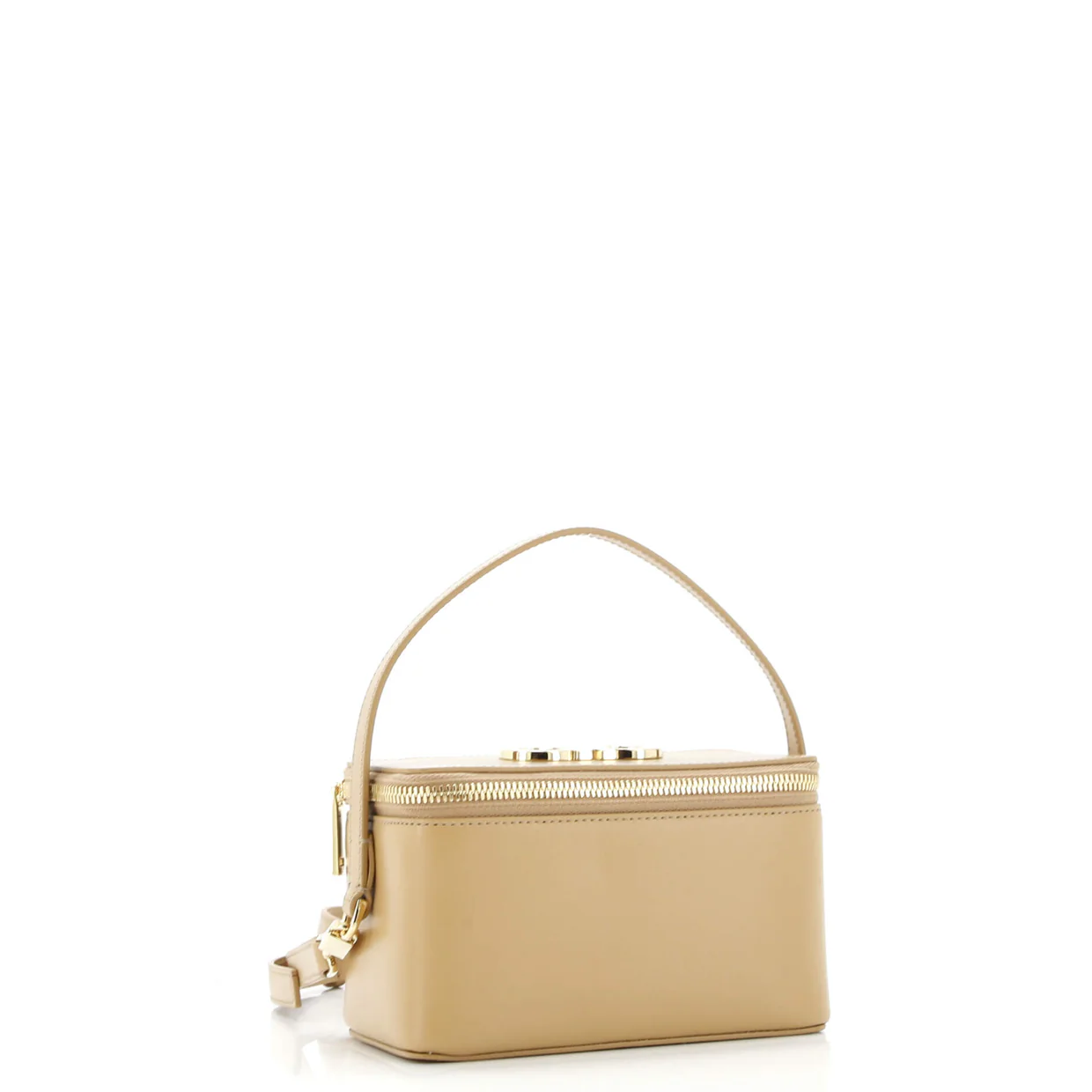 Gancini Vanity Case Leather - Deep Luxury