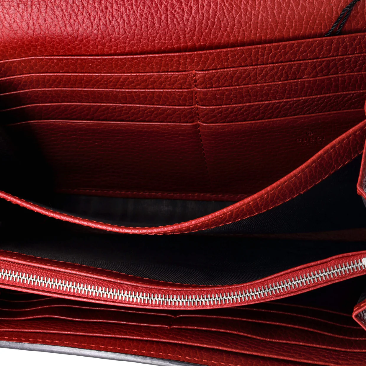 Dionysus Chain Wallet Leather with Embellished Detail Small - Deep Luxury