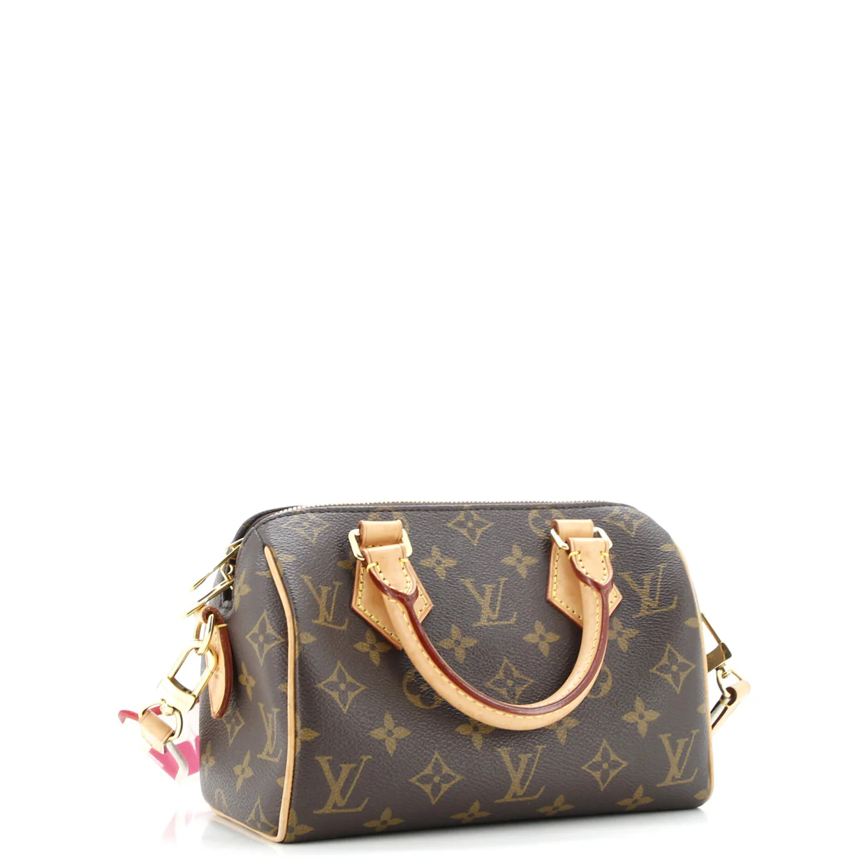 Speedy Bandouliere Bag Monogram Canvas 20 - Deep Luxury
