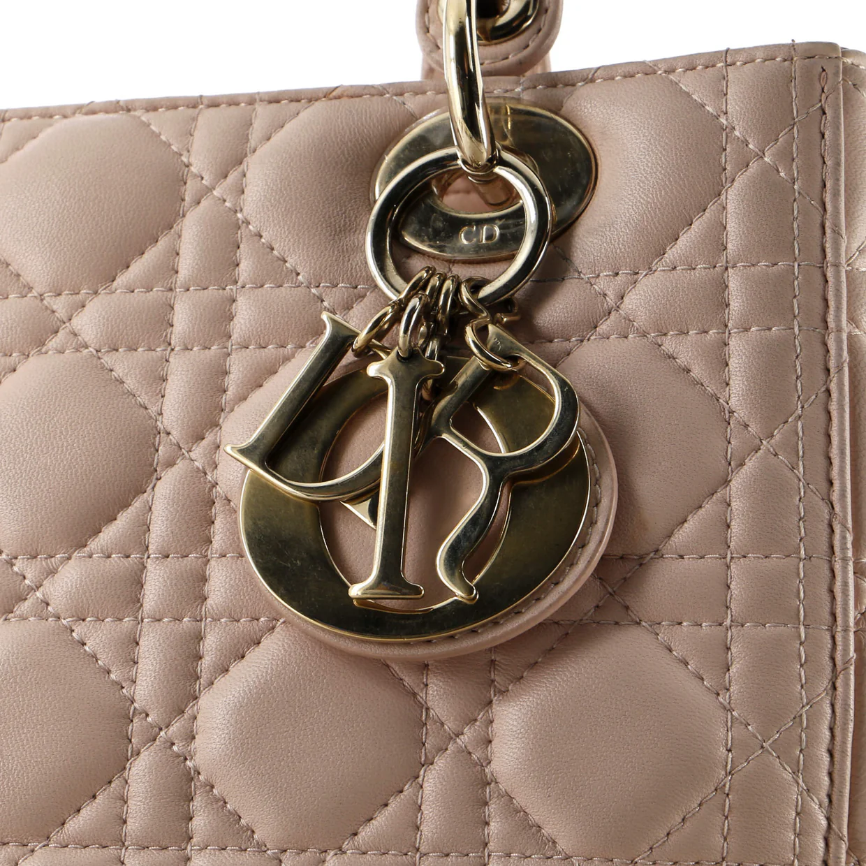 Lady Dior Bag Cannage Quilt Lambskin Medium - Deep Luxury