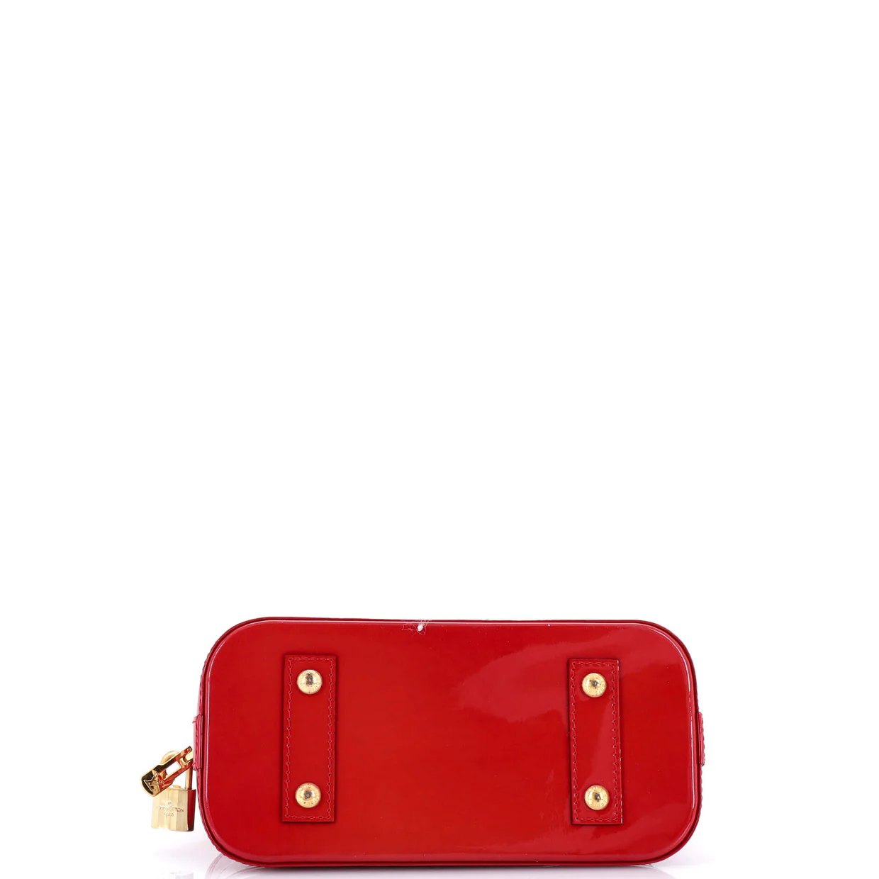 Alma Handbag Monogram Vernis BB - Deep Luxury