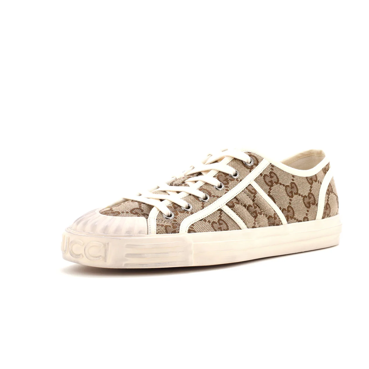Men's Julio Low-Top Sneakers GG Canvas - Deep Luxury