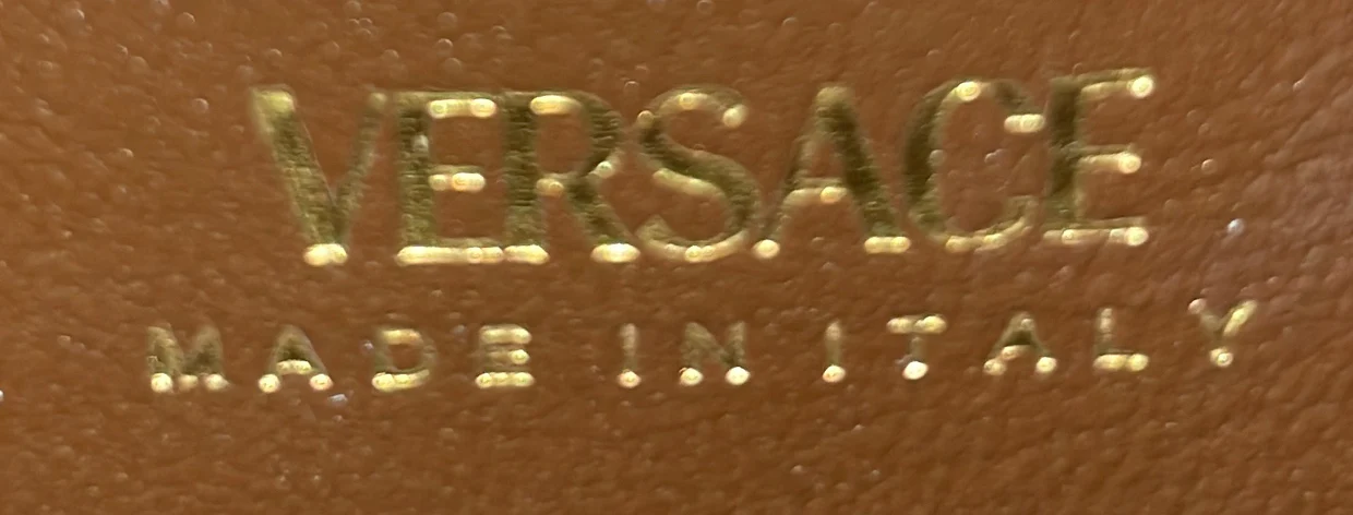 La Medusa Chain Handle Bag Printed Pony Hair Mini - Deep Luxury