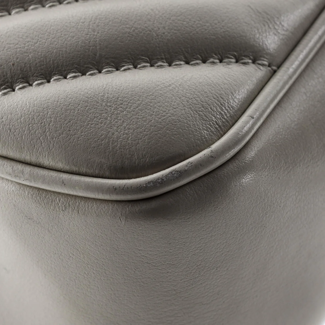 Lou Camera Bag Matelasse Chevron Leather Small - Deep Luxury