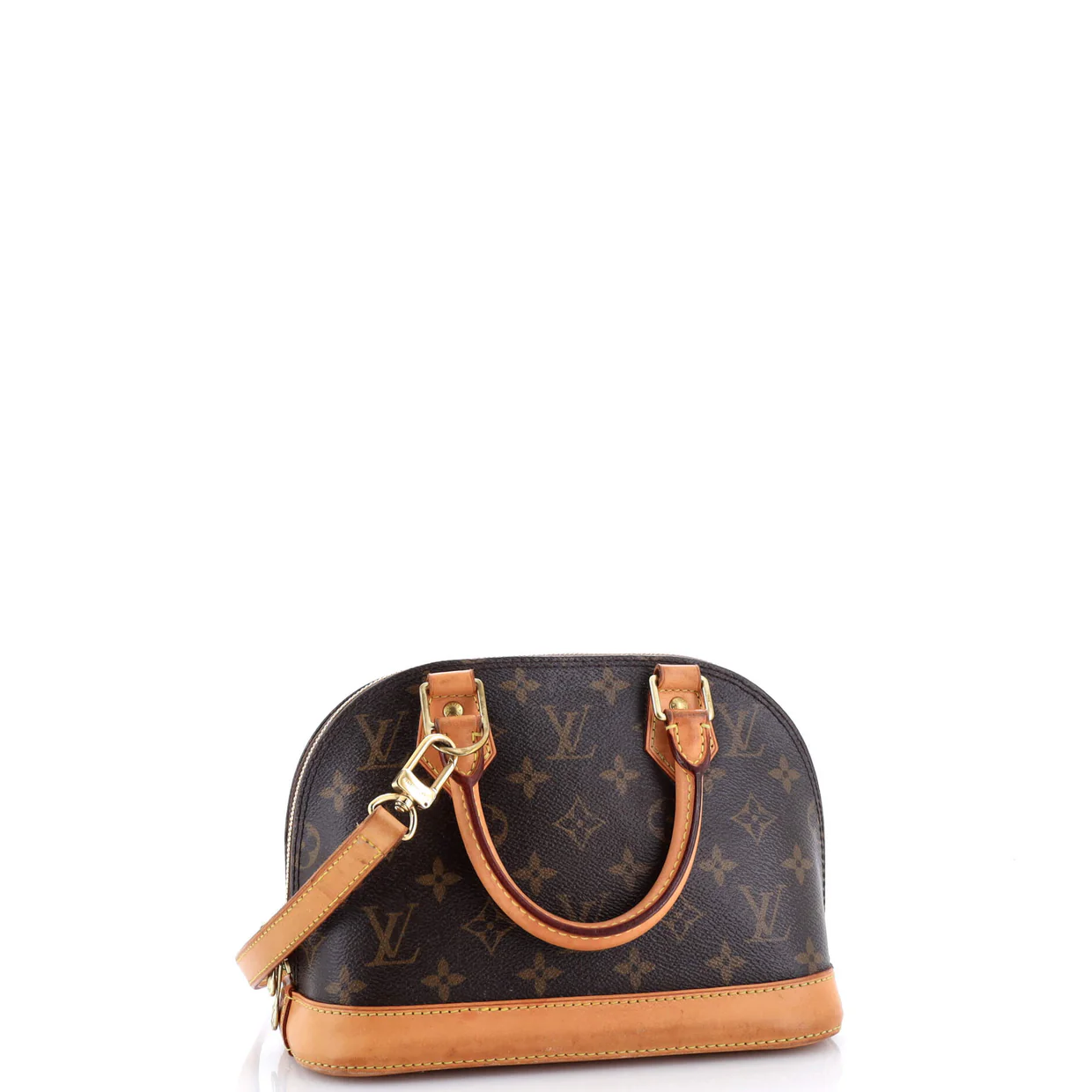 Alma Handbag Monogram Canvas BB - Deep Luxury