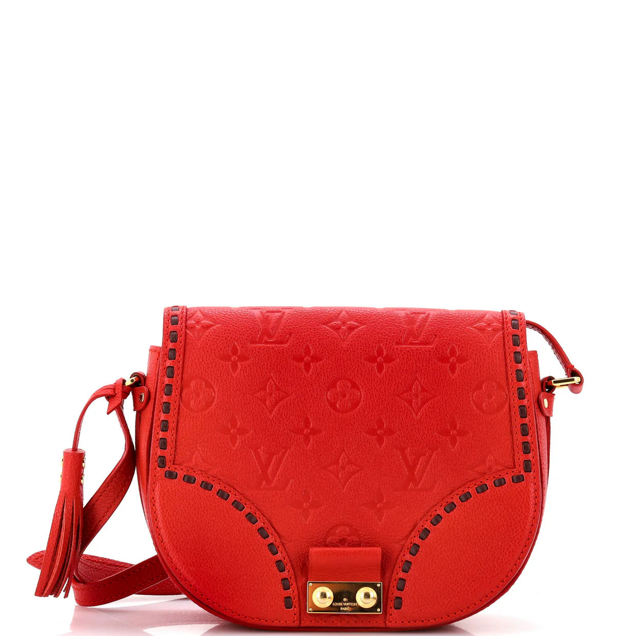 Junot Handbag Monogram Empreinte Leather - Deep Luxury