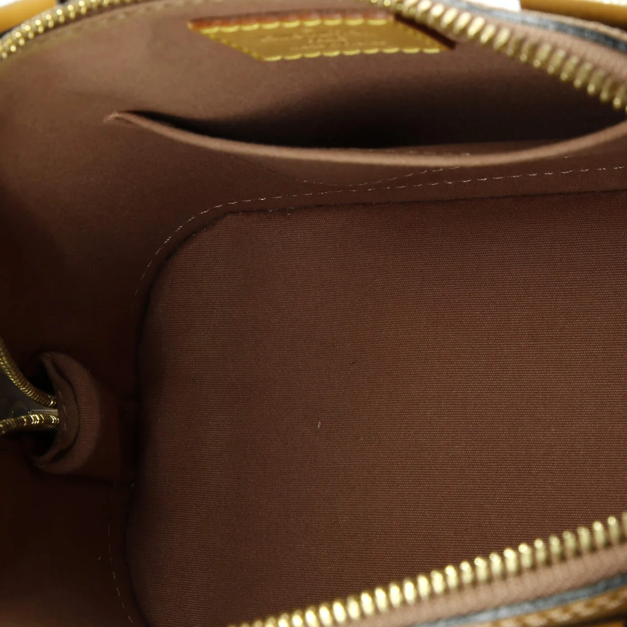 Alma Handbag Monogram Vernis BB - Deep Luxury