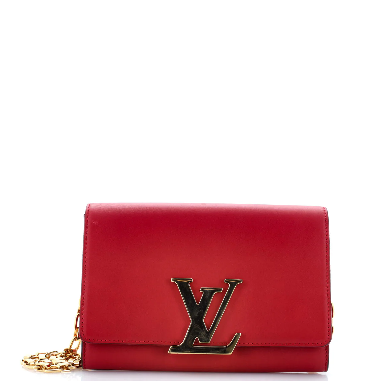 Chain Louise Clutch Leather MM - Deep Luxury