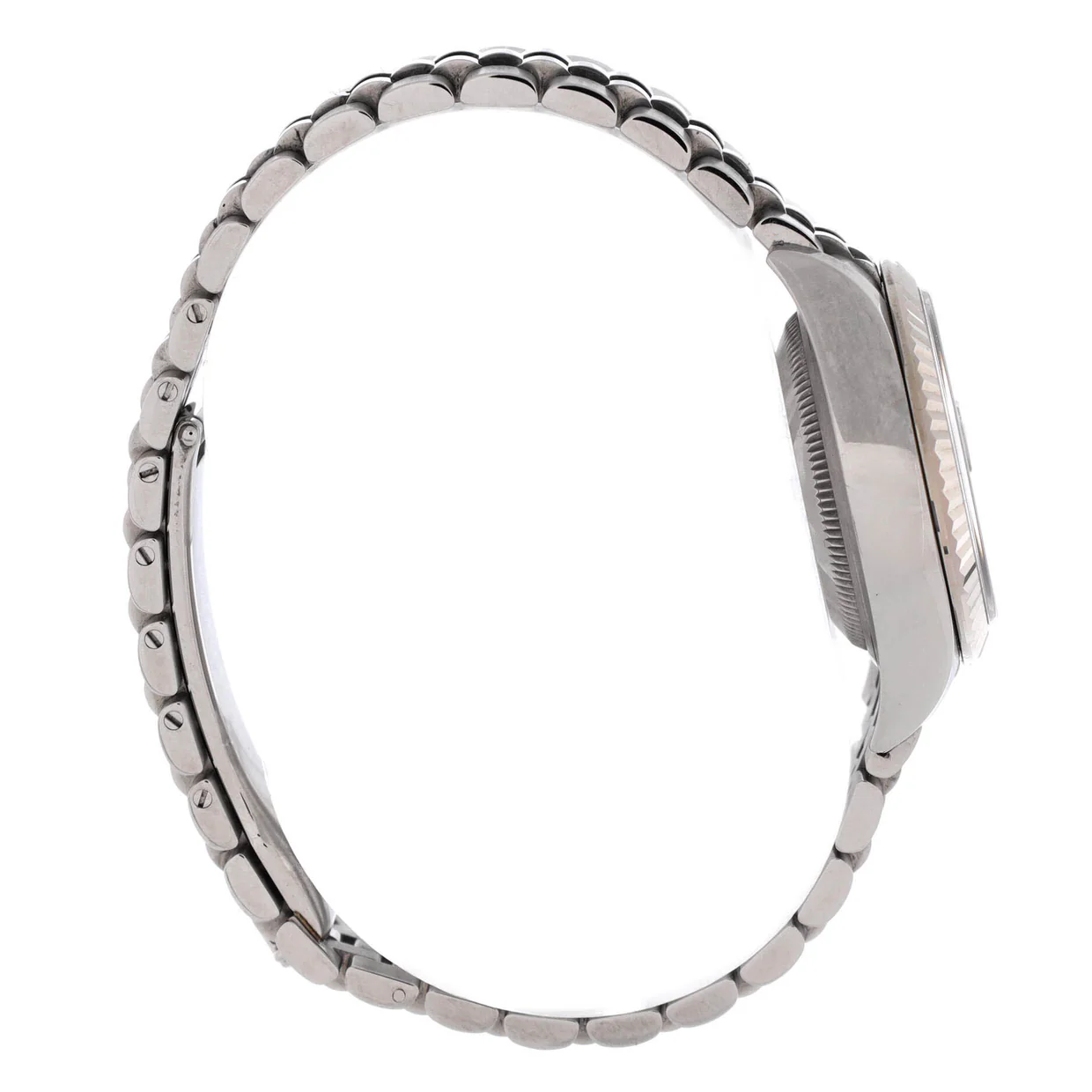 Oyster Perpetual Datejust Dark Grey Automatic Watch Stainless Steel and White Gold 28 - Deep Luxury