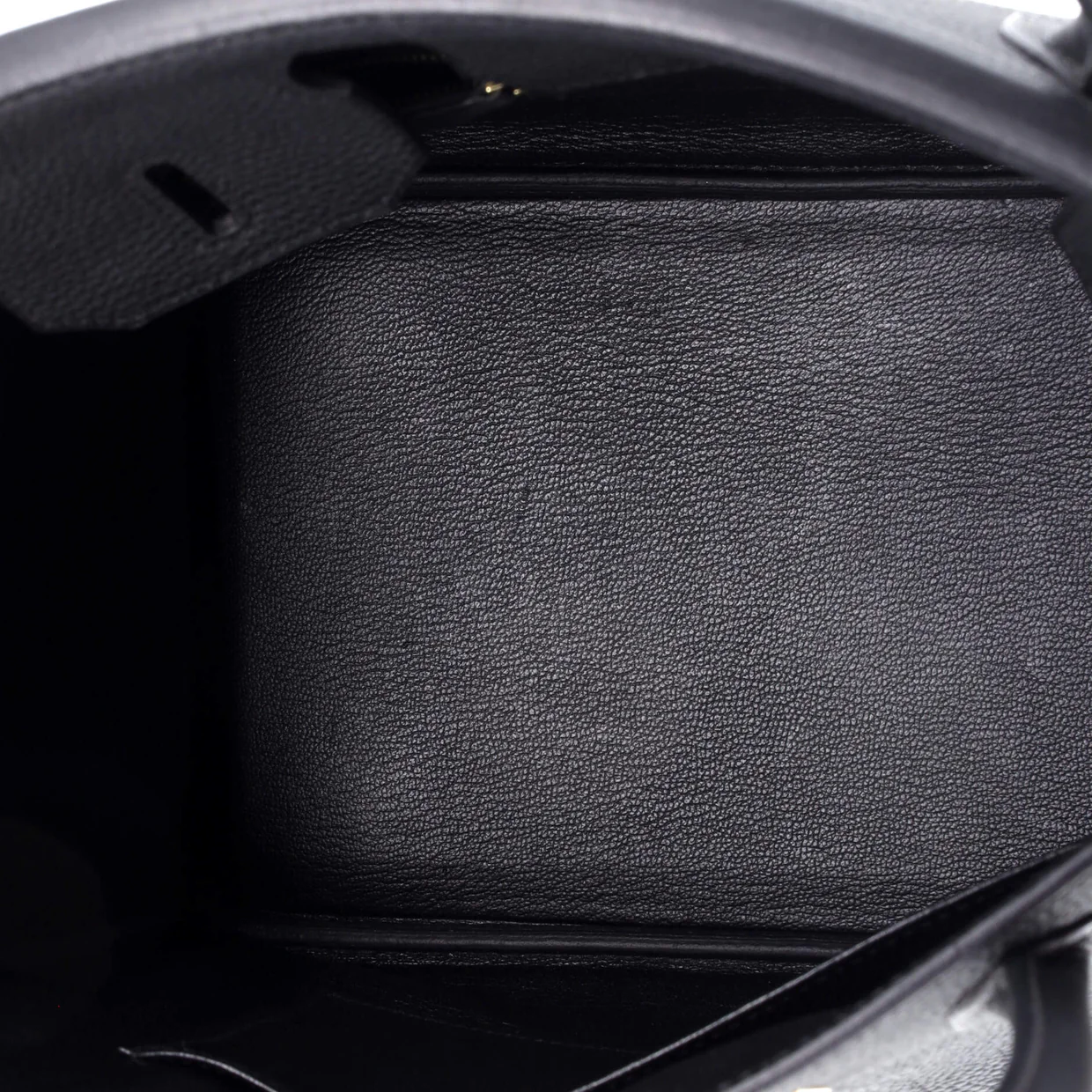 Birkin Handbag Noir Togo with Gold Hardware 30 - Deep Luxury