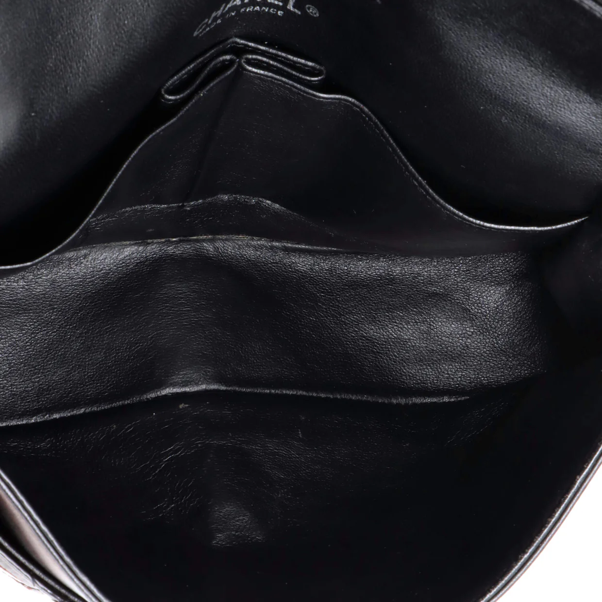 Classic Double Flap Bag Quilted Patent Medium - Deep Luxury