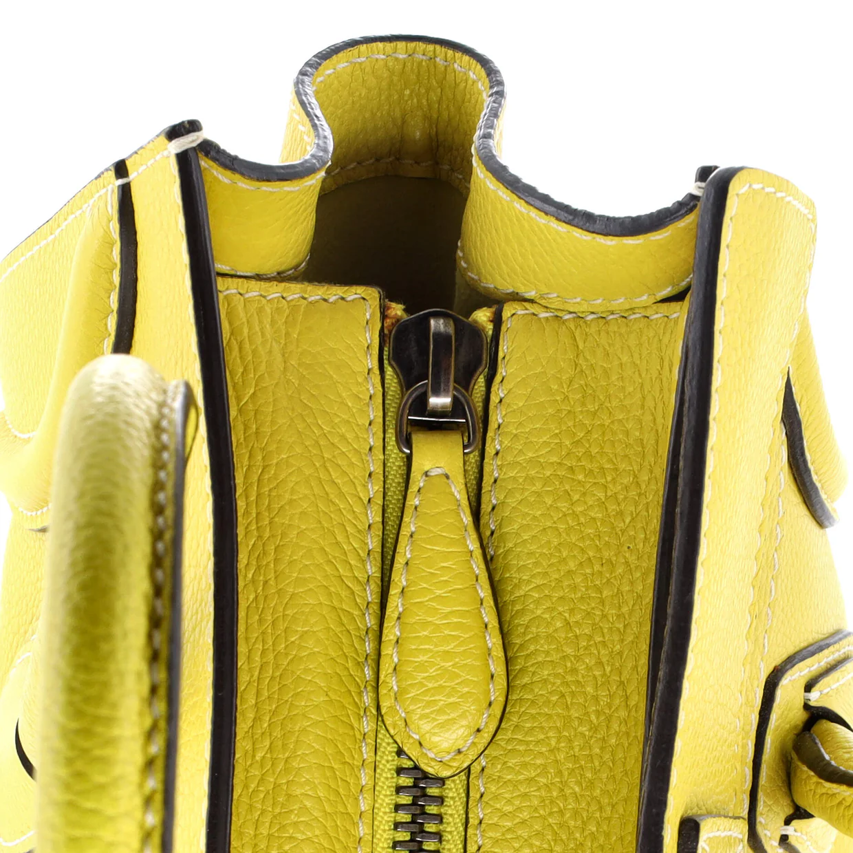 Luggage Bag Grainy Leather Micro - Deep Luxury