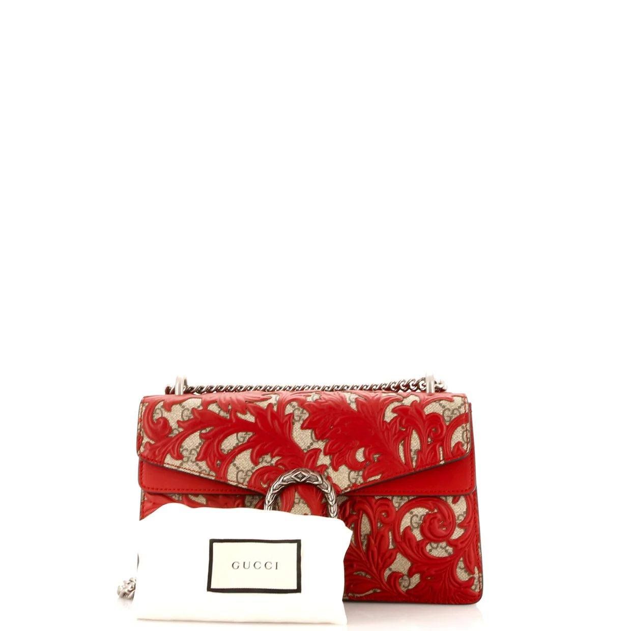 Dionysus Bag Arabesque GG Coated Canvas Small - Deep Luxury