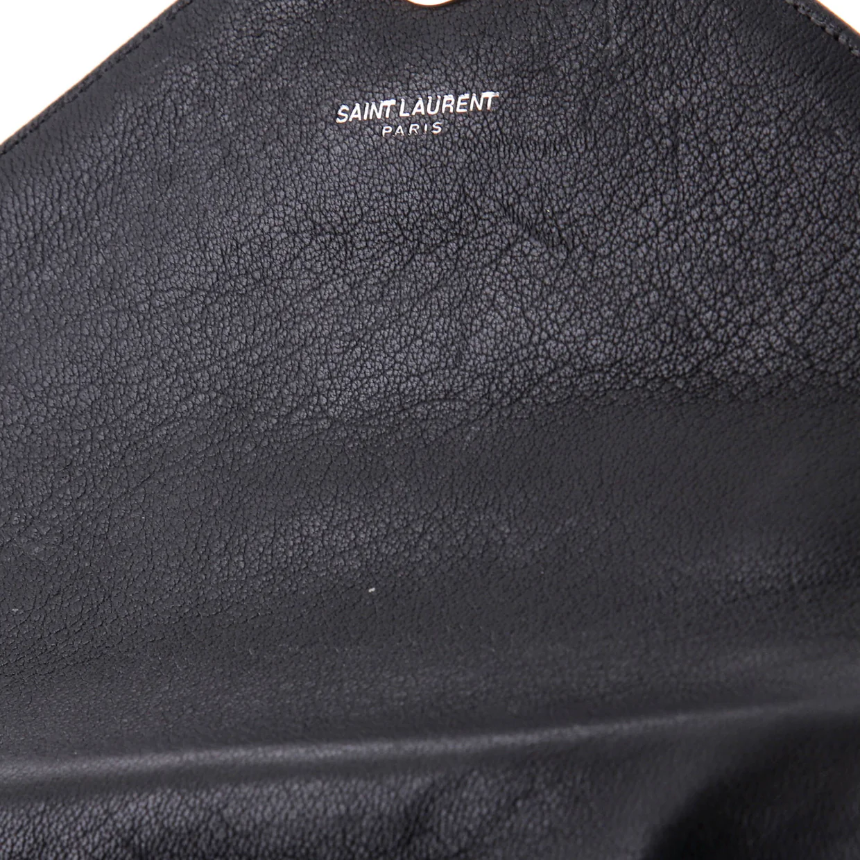 Classic Monogram College Bag Embellished Matelasse Chevron Leather Medium - Deep Luxury