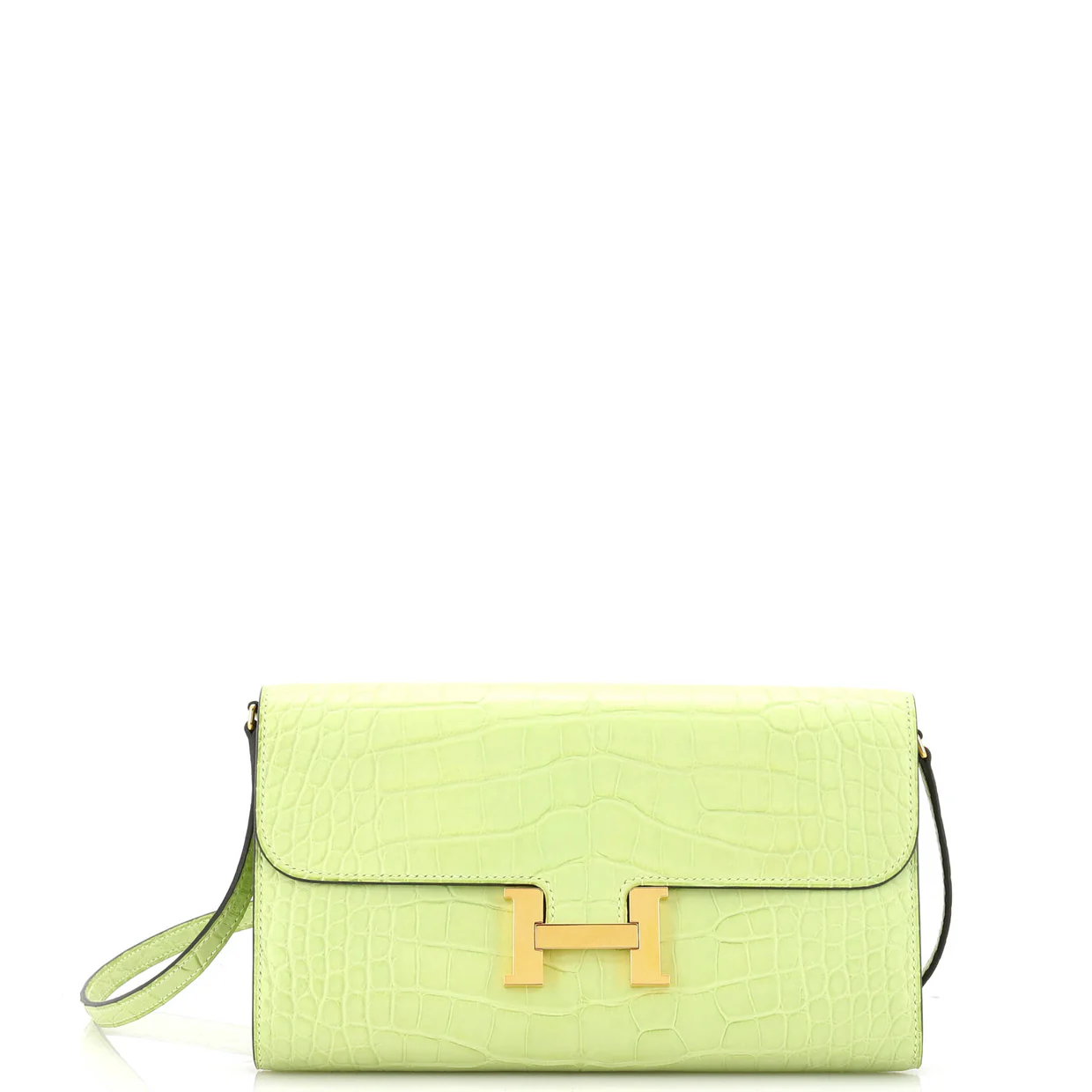Constance To Go Wallet Alligator - Deep Luxury