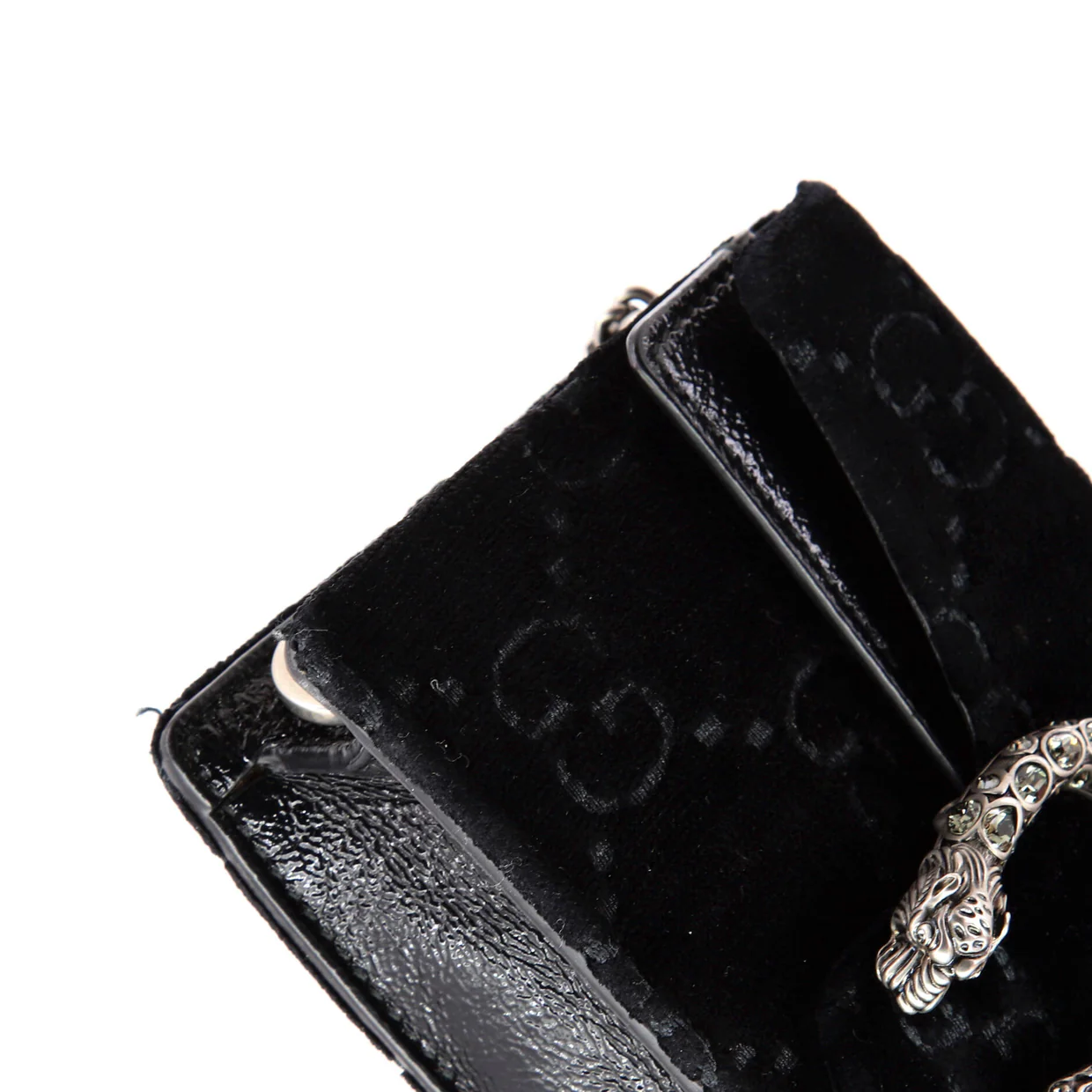 Dionysus Bag GG Velvet Super Mini - Deep Luxury