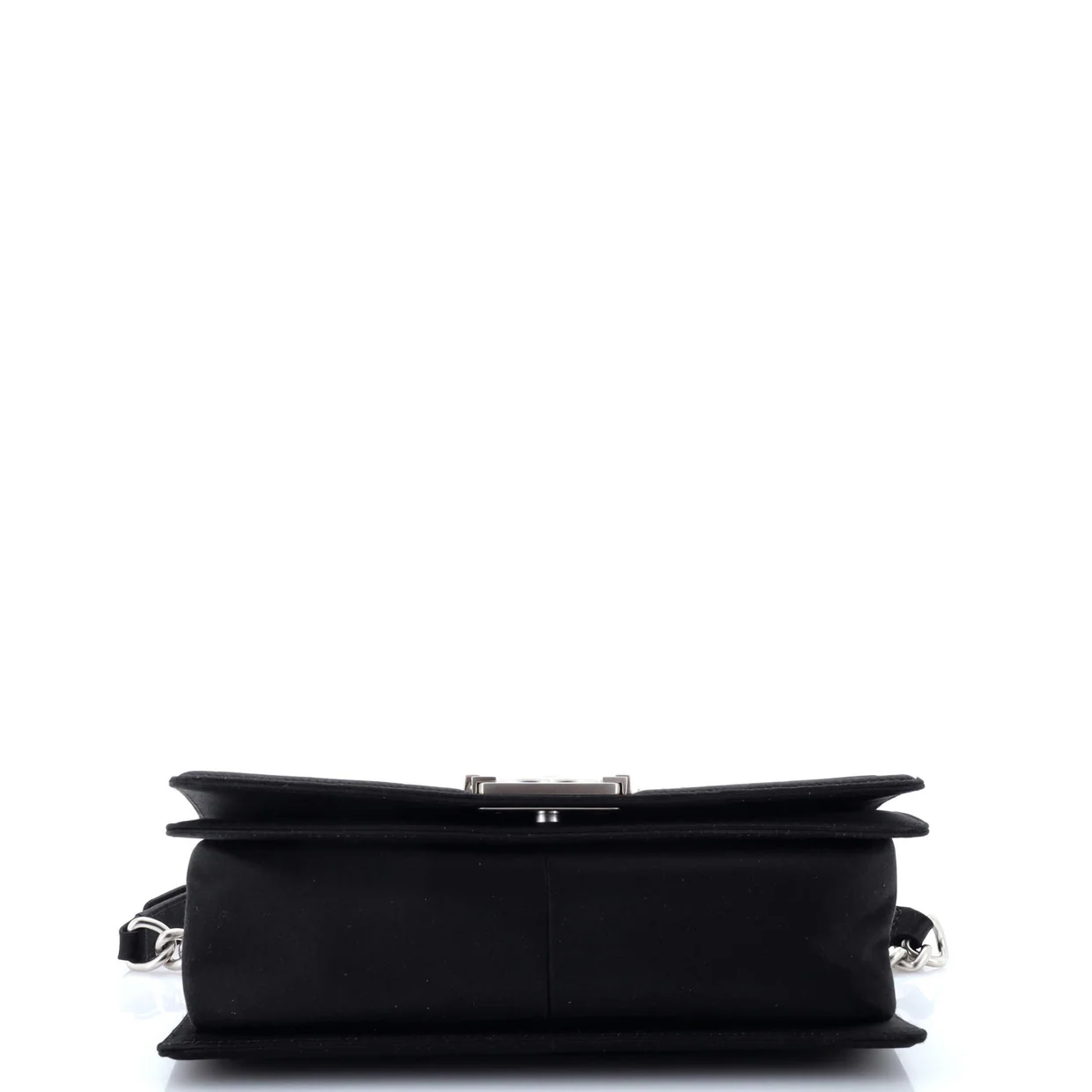 Boy Flap Bag Pearl Embellished Satin Old Medium - Deep Luxury