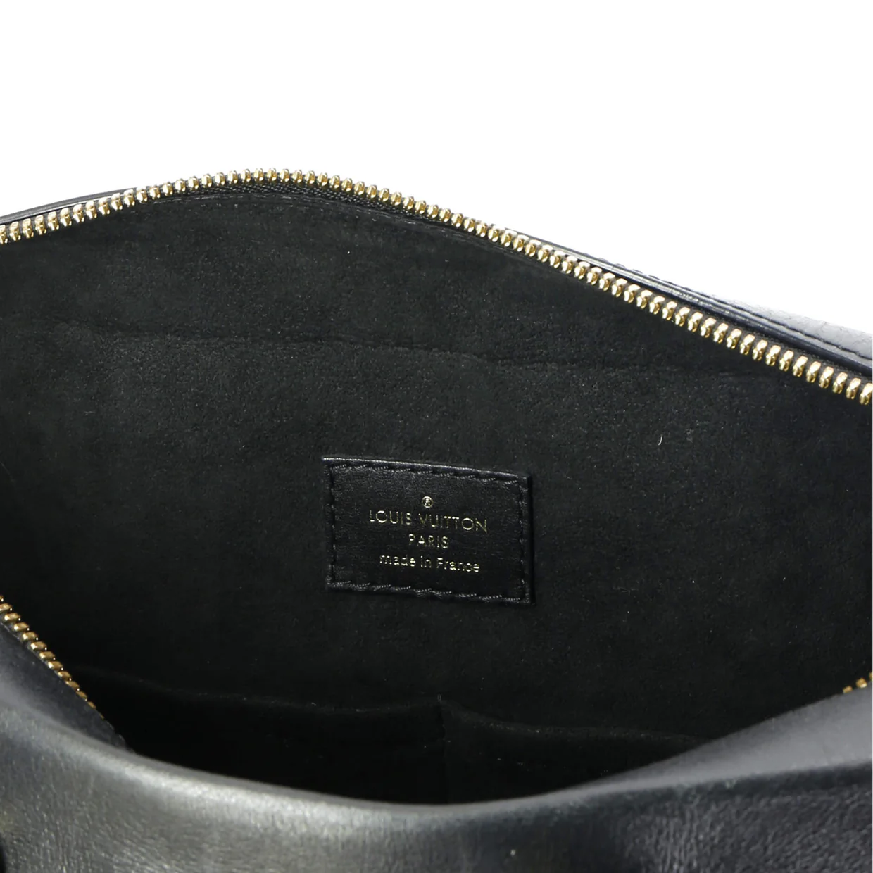 City Malle Handbag Reverse Monogram Canvas and Leather MM - Deep Luxury