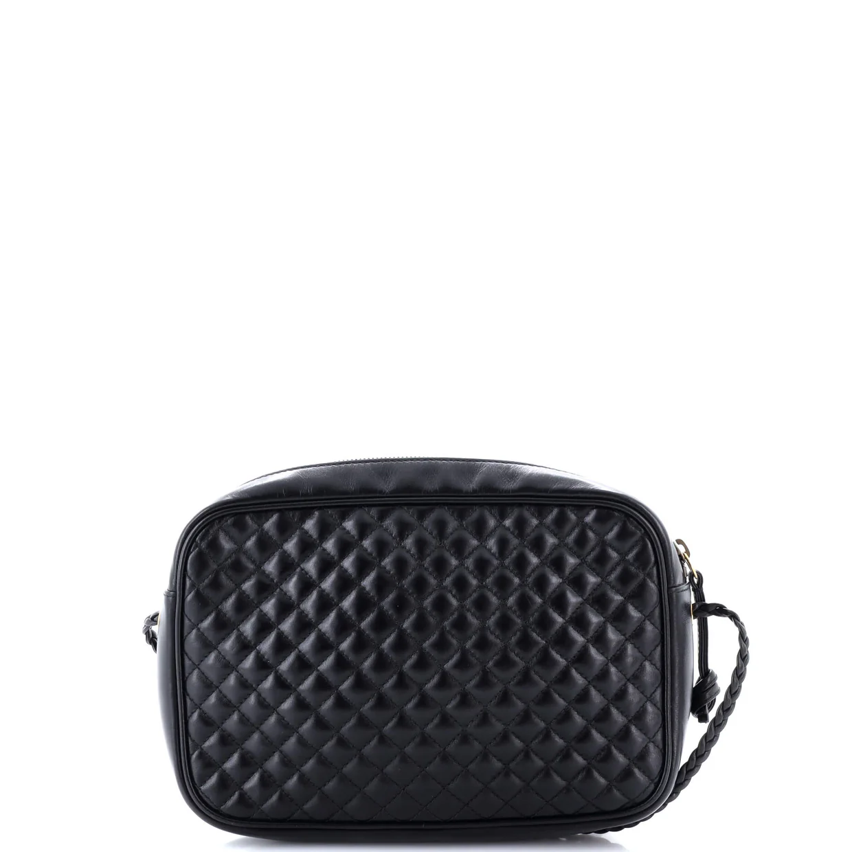 Trapuntata Camera Bag Quilted Leather Small - Deep Luxury
