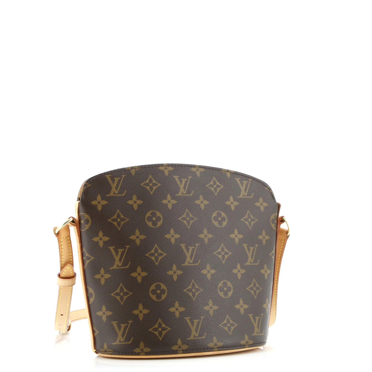 Drouot Handbag Monogram Canvas - Deep Luxury