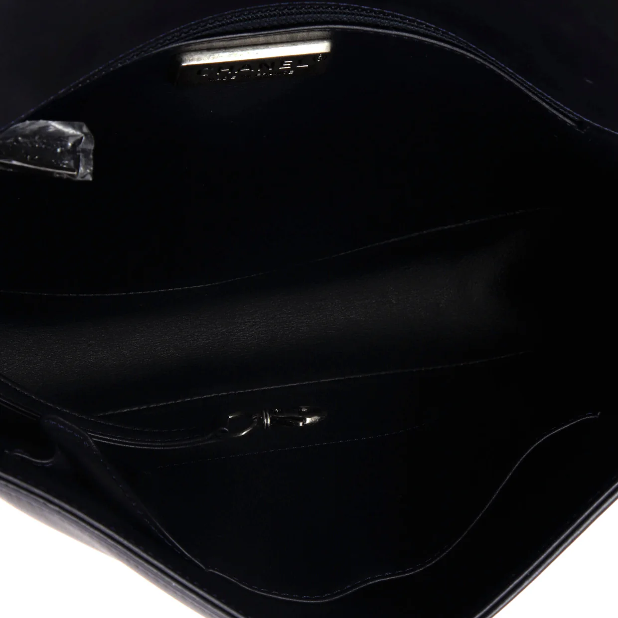 Boy Flap Bag Python Large - Deep Luxury