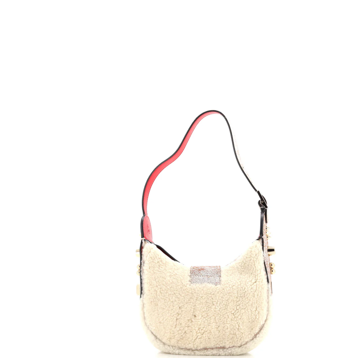 Carasky Hobo Shearling with Leather Mini - Deep Luxury