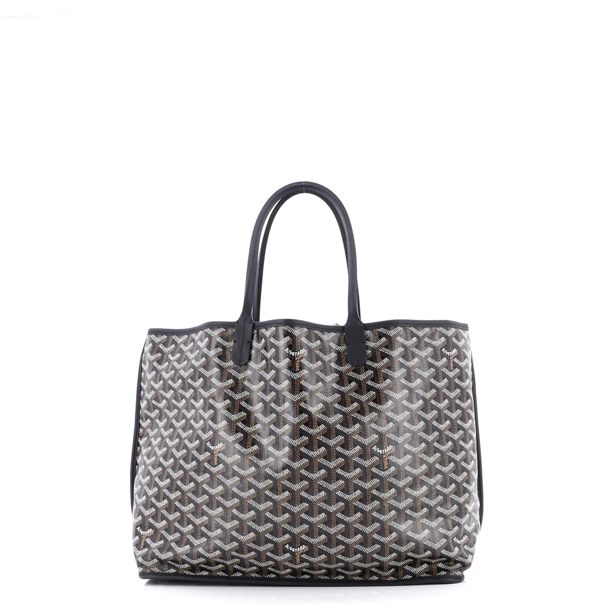 Anjou Reversible Tote Coated Canvas PM - Deep Luxury