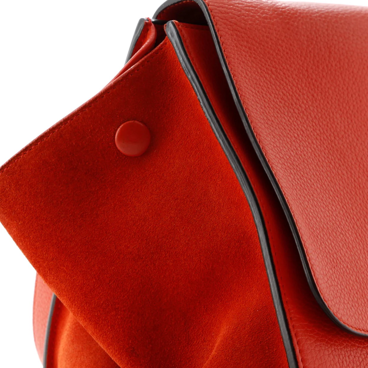 Trapeze Bag Leather Small - Deep Luxury