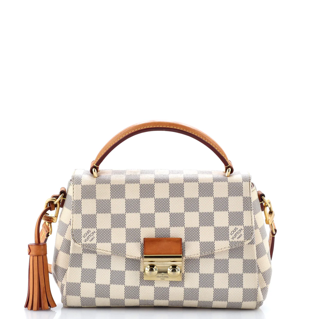 Croisette Handbag Damier - Deep Luxury