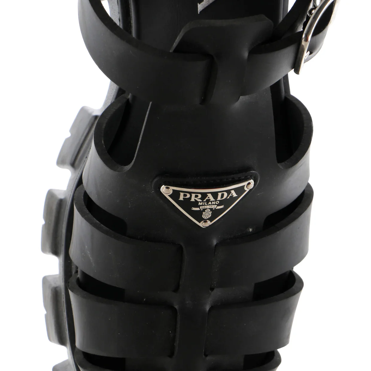 Men's Monolith Cage Platform Sandals Rubber - Deep Luxury