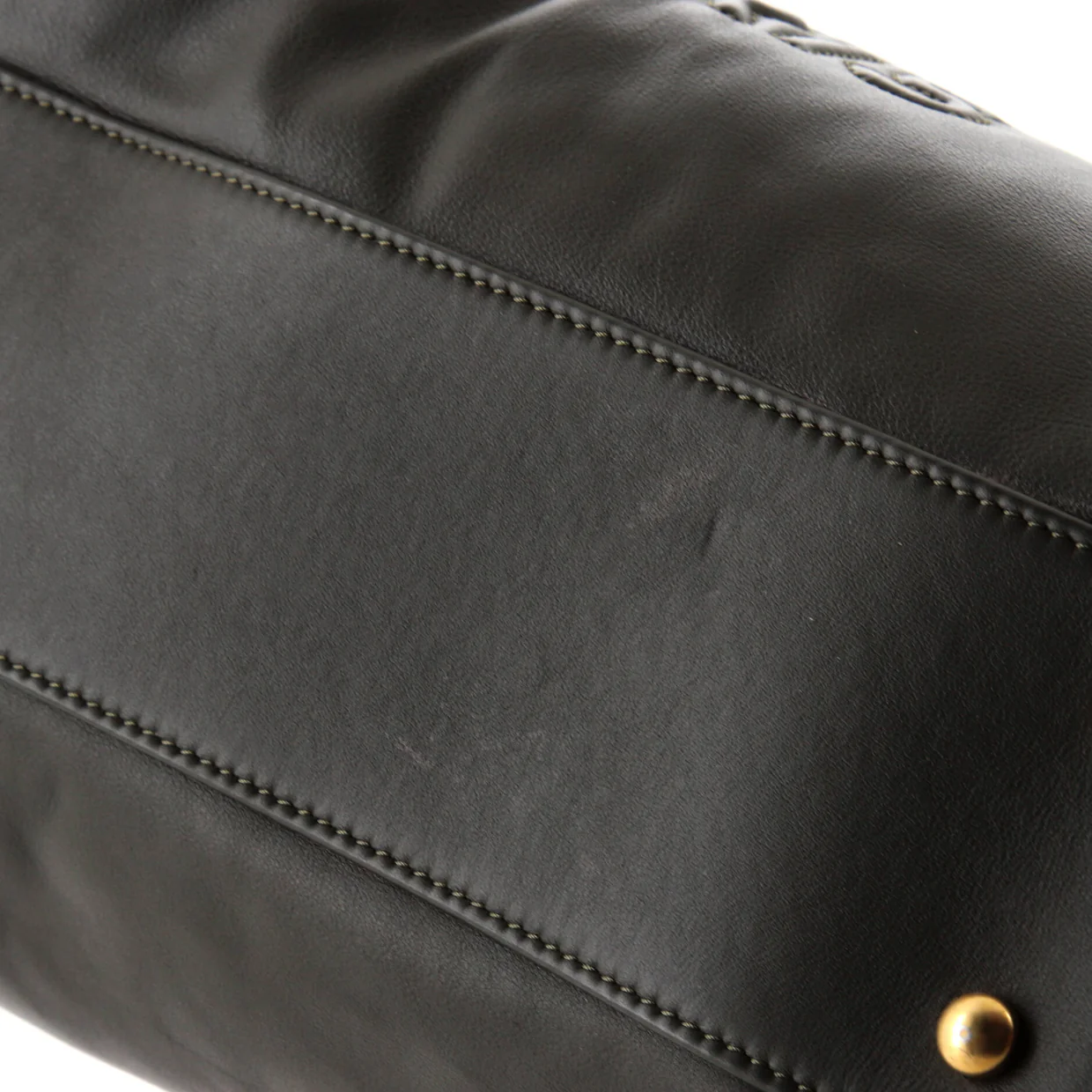 Deauville NM Tote Embossed Calfskin Small - Deep Luxury