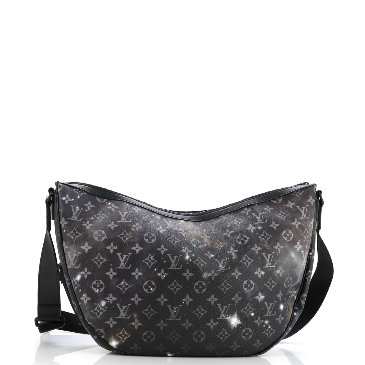 Alpha Hobo Limited Edition Monogram Galaxy Canvas - Deep Luxury